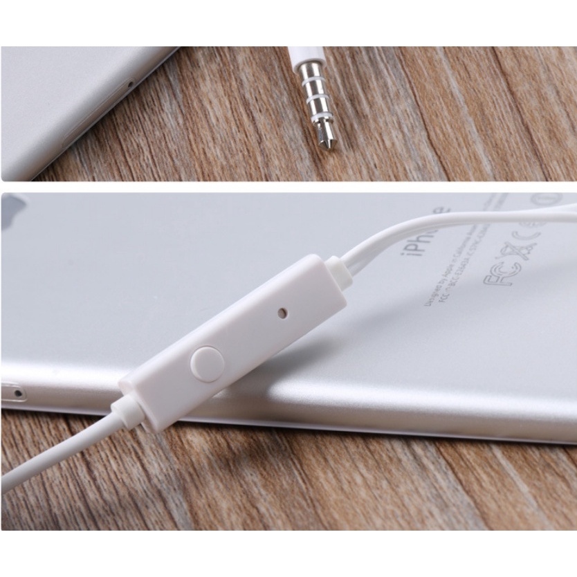 Tai Nghe Dây Samsung Oppo Jack 3.5 - Có Núm Cao Su