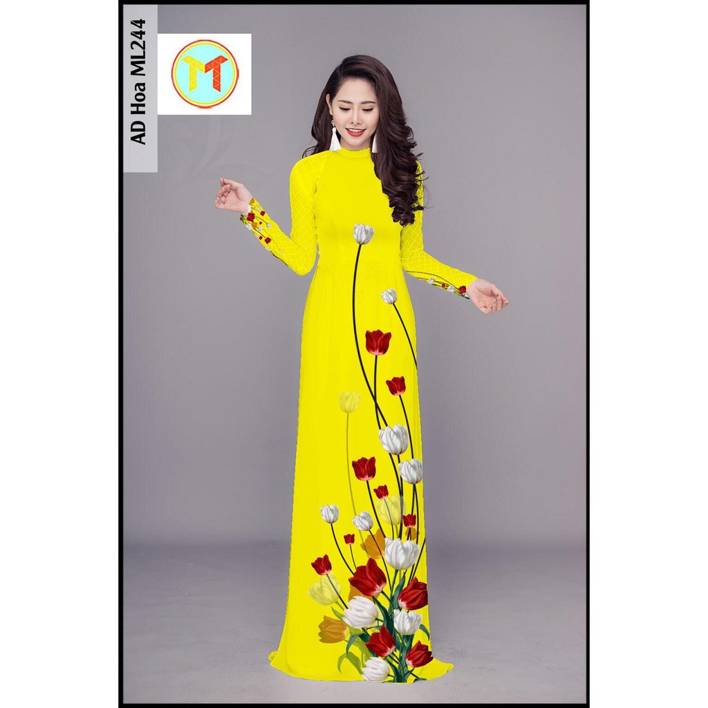 [ÁO DÀI LAN CHINH] ÁO DÀI MAY SẴN [MẪU HOT 2021]