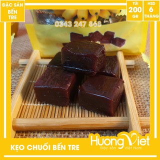 Combo 2 bịch kẹo chuối tươi Bến Tre