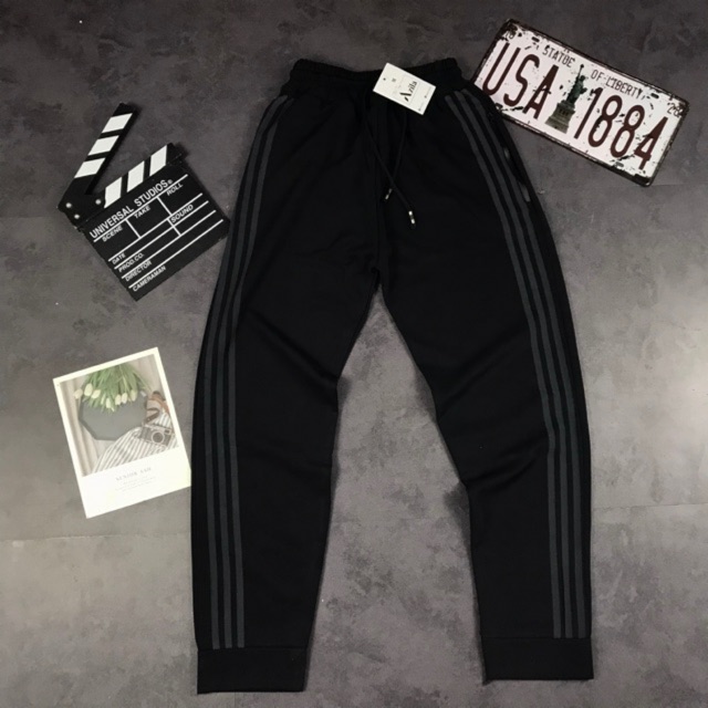 Quần Thể Thao Nam 3 Sọc Chìm - Quần Jorger Nam Thu Đông Co Giãn Ống Côn - Qtt01 - Xưởng may Trung Kiên | BigBuy360 - bigbuy360.vn