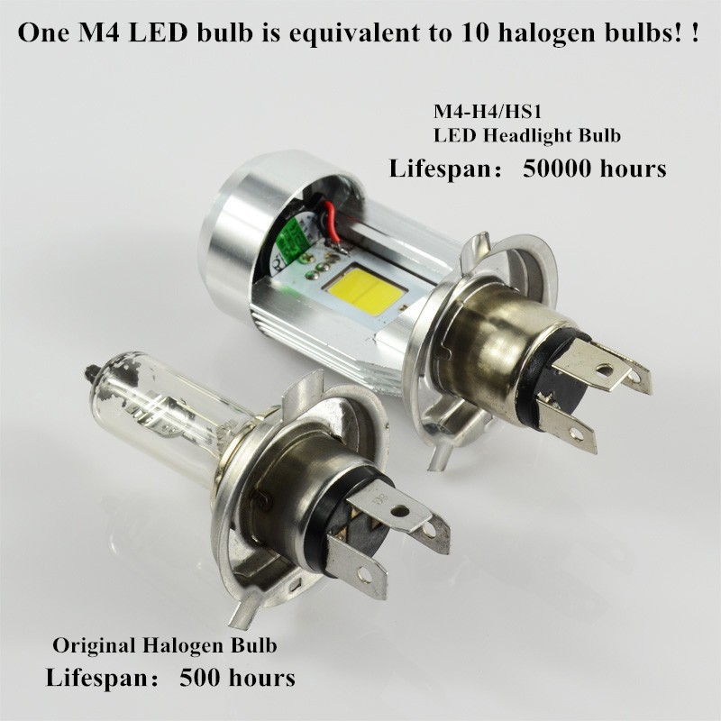 Đèn Pha LED Chuyên Dụng Cho Xe YAMAHA Y15ZR V1 FZ150 V1 V2 Benelli RFS150 RFS150i and SYM VF3i YAMAHA FZ150i 2017 H4 HS1