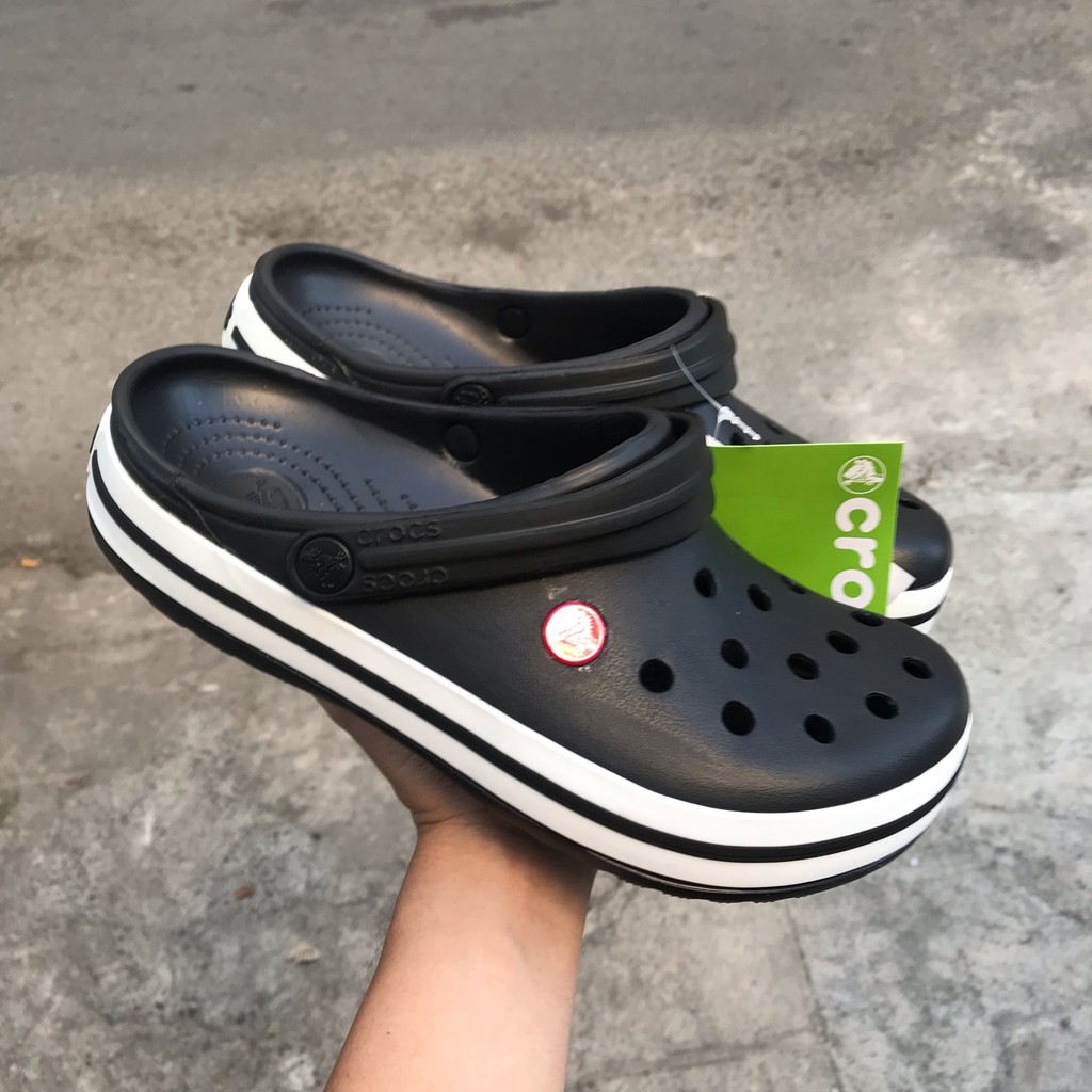 Dép Sục Cá Sấu Nam Nữ Thời Trang Tặng 6 Jibbizt + Hộp | BigBuy360 - bigbuy360.vn