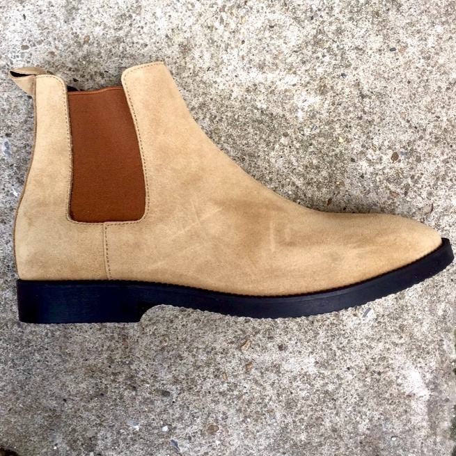 Giày Bốt nam,Chealsea Boots classic nhiều màu cổ chun da bò lộn đế cao, bốt nam cổ cao phong cách thời trang lịch lãm