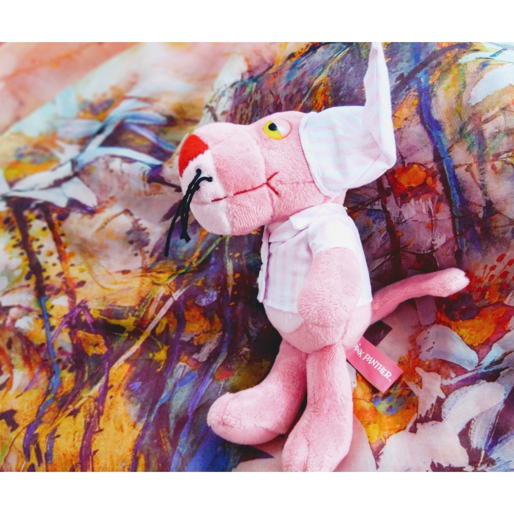 Gấu bông báo hồng Pink Panther