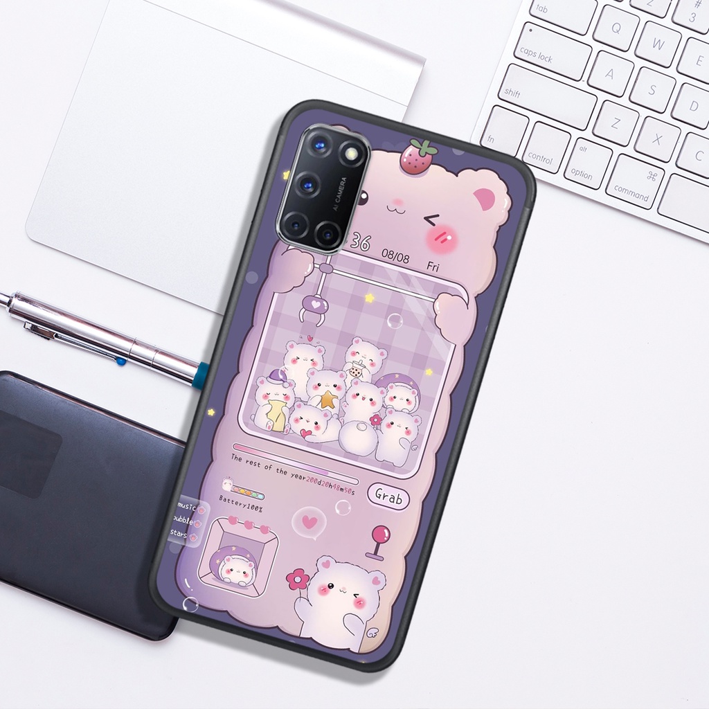 Ốp Lưng OPPO A15 - A53 - A52 - A92, In Hình Sinh Động, Dễ Thương, Màu Sắc Cá Tính.