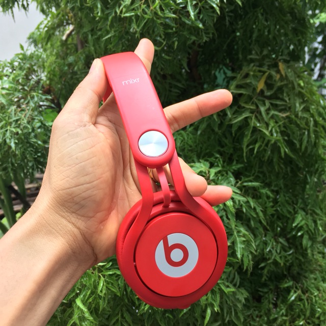 Tai nghe beats mixr usa like new red all