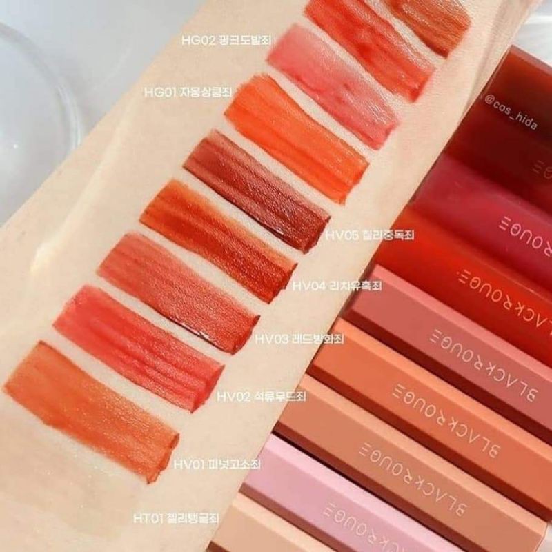 (SẴN HÀNG )SON #BLACKROUGE HALF HALF WATER VELVET GLOW #NEW 2021 | BigBuy360 - bigbuy360.vn