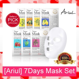 Mặt Nạ 7 Ngày Tinh Chất Thiên Nhiên Ariul 7days Mask 20g