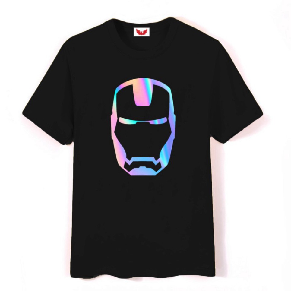 Áo Thun unisex Phản Quang Unisex Iron Man PQ23