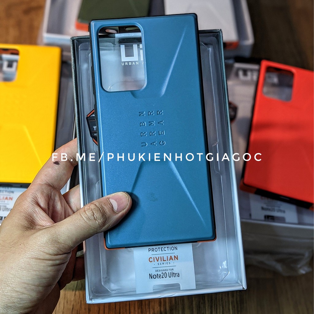 Note 20 Ultra / Galaxy Note 20 - Ốp lưng chống sốc UAG Civilian cho Samsung Galaxy Note 20 Ultra / Galaxy Note 20