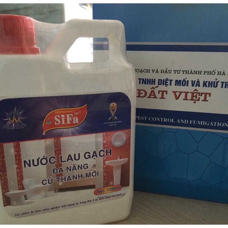 Nước lau gạch đa năng SiFa 1200ml ( LAU GẠCH CŨ THÀNH MỚI )