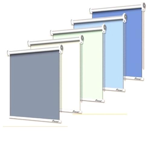 Rèm cuốn văn phòng chống nắng 100%, rèm che cửa sổ đầy đủ phụ kiện (Làm mọi kích thước, Rèm có sẵn)