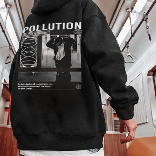 Áo Khoác Hoodie 3.3 Ngoại Cỡ Huddie Kpop Nhật Bản Cho Nam Nữ 060 XXL