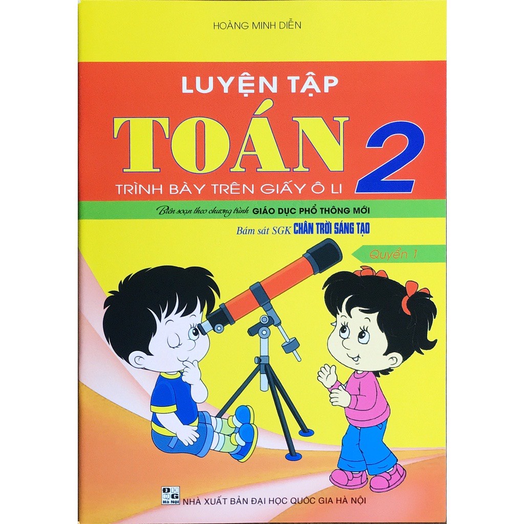 Sách – Luyện tập Toán 2 Quyển 1 - Chân Trời sáng tạo