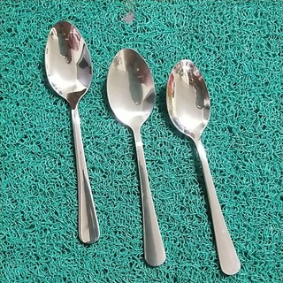 combo 2 muỗng inox - dài 14cm-16cm- 17cm