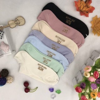 Set 7 đôi vớ tuần dành cho nữ