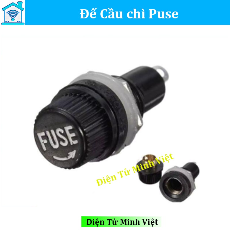 Đế cầu chì ống Fuse 5X20mm