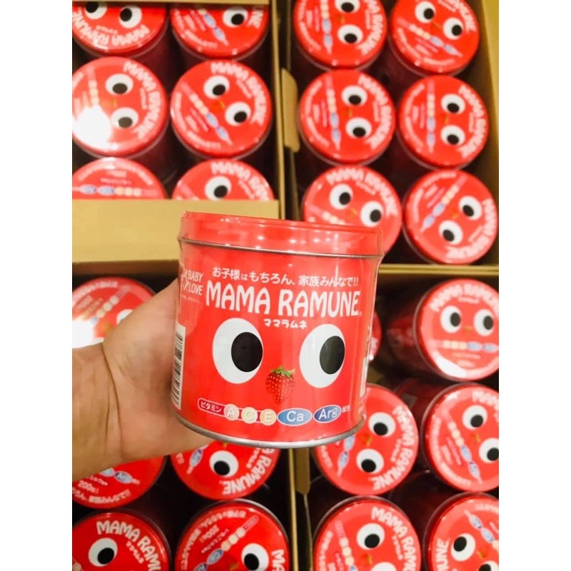 Kẹo biếng ăn Mama ramune cho trẻ Nội địa Nhật Bản