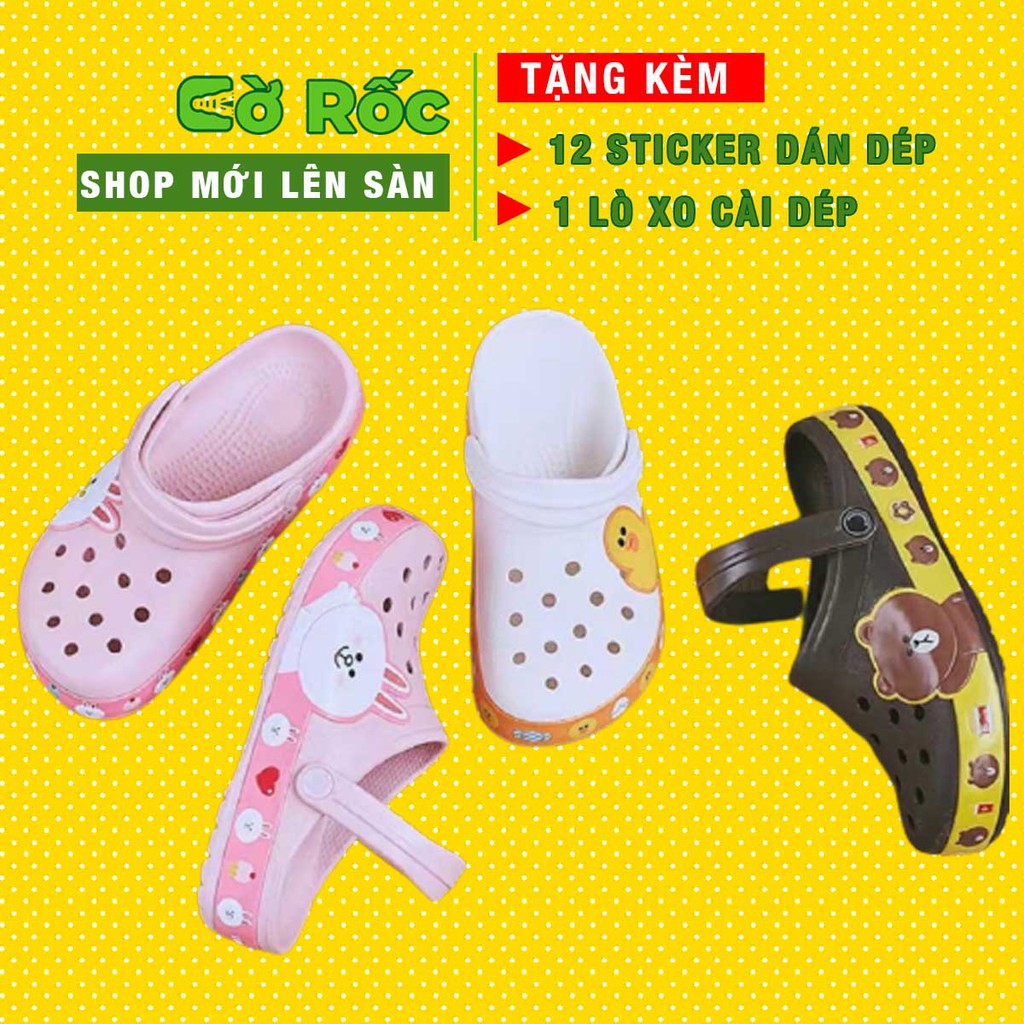 dép cross nam nữ nhiều mẫu sục croos bít đầu socute TT8821G