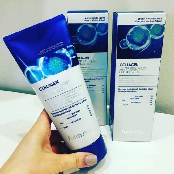 Tẩy Da Chết trắng Da FarmStay Peeling Gel 180ml - làm sạch mụn,cấp ẩm, trắng da | BigBuy360 - bigbuy360.vn