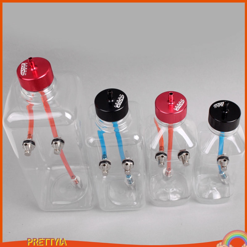 Bình Nhiên Liệu Nhựa Chống Rò Rỉ 500ML Kèm Kim Loại Cho Máy Bay Điều Khiển Từ Xa