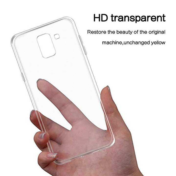 ỐP LƯNG DẺO SILICON TRONG SUỐT ĐIỆN THOẠI SAMSUNG GALAXY J6