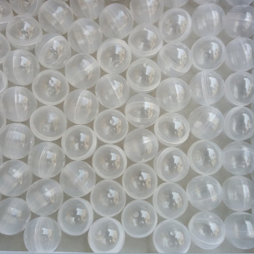 Set 10 Viên Nén Tròn Rỗng Trong Suốt Đường Kính 1.2 "32mm Dùng Để Trang Trí Đồ Chơi Tiện Dụng