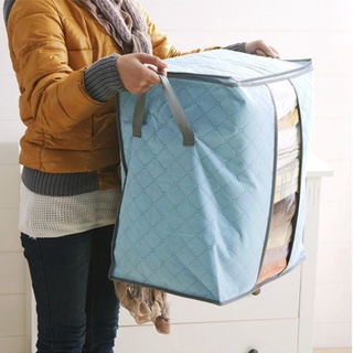 (Video Review) Túi Vải Đựng Quần Áo Chăn Màn BIG SIZE 60Cm Loại 1 - Túi Vải Không Dệt Đa Năng VRG008958 Siêu Thị GiáVP88