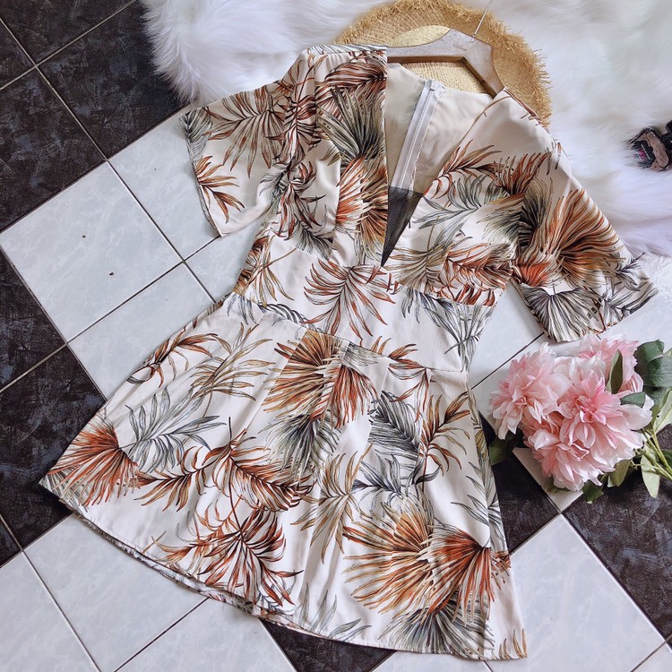 JUMP VÁY HOA XINH XẮN - JUMPSUIT HOA