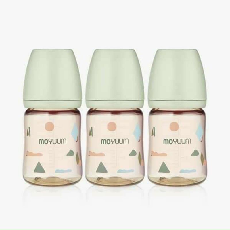 Bình sữa moyuum họa tiết mới 170ml 270ml