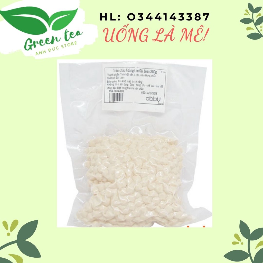 FREESHIP/Trân châu hoàng kim 200g