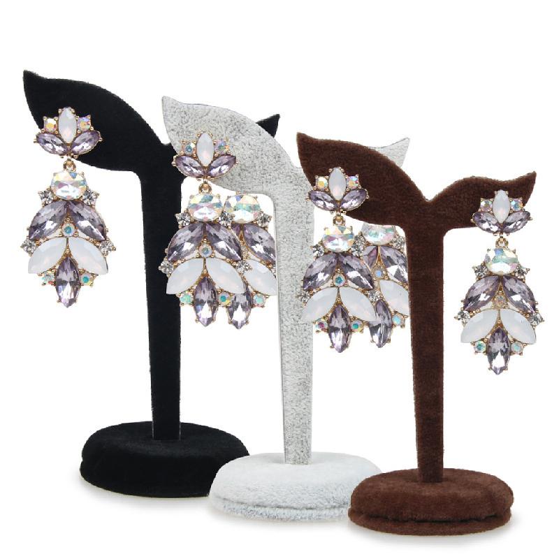 Giá Đỡ Trưng Bày Bông Tai Bằng Vải Nỉ Phong Cách Ins Dành Cho Bạn Nữ