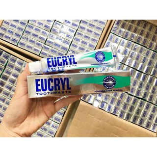 Kem đánh trắng răng Eucryl Anh 62g