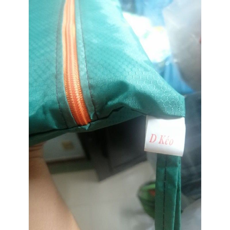 Áo mưa vải dù da cá, tổ ong có DÂY KÉO