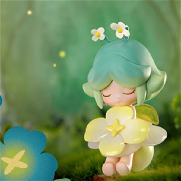 ★Hgtoys★Bộ 52 Mô Hình Búp Bê Laply Firefly Forest Series Mystery Dùng Trang Trí