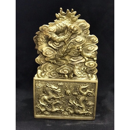 Ấn rồng đồng phong thủy, Cửu Long Kim Ấn bằng đồng nguyên chất