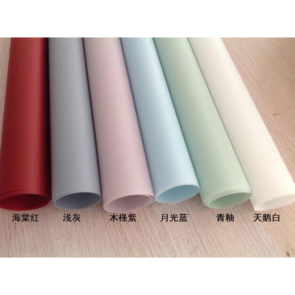 Giấy Gói Hoa 1 Mặt Bóng Mờ Hàn Quốc Đẹp - Tập 20 Tờ
