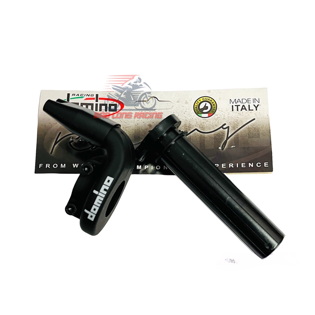 Cùm Tăng Tốc Domino 2 Dây Ga Trên Gắn Mọi Loại Xe màu đen