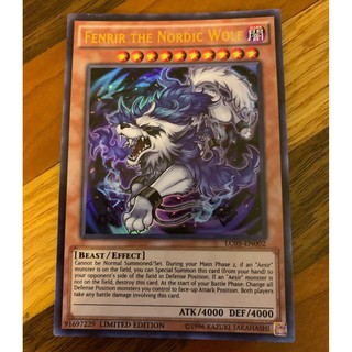 Bài Yugioh - Fenrir The Nordic Wolf (Ultra Rare)