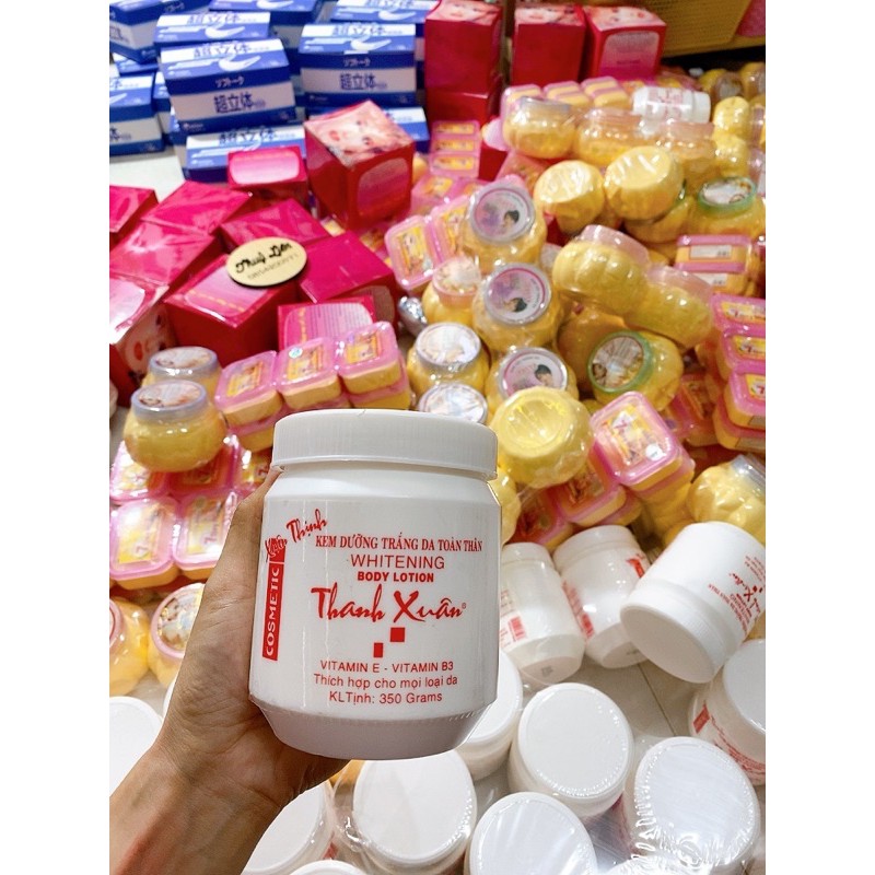 Kem thanh  xuân body  trắng da 350g