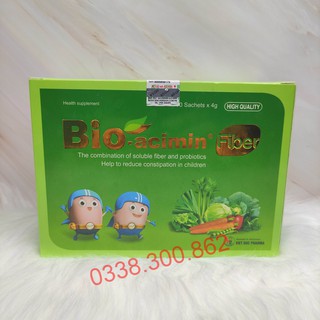Men tiêu hóa Bio-acimin Fiber hộp 30 gói