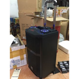 (TẶNG 2 MIC KHÔNG DÂY) LOA KARAOKE BLUETOOTH DJ K5
