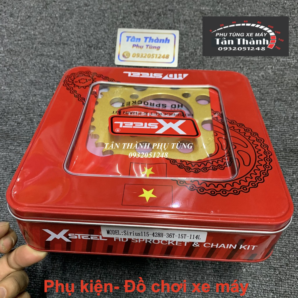 Nhông sên đĩa X1R SIRIUS 15-36
