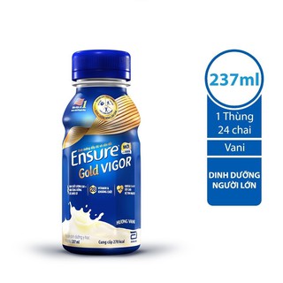 Lốc 6 chai Ensure Gold Vigor vani 237ml date mới