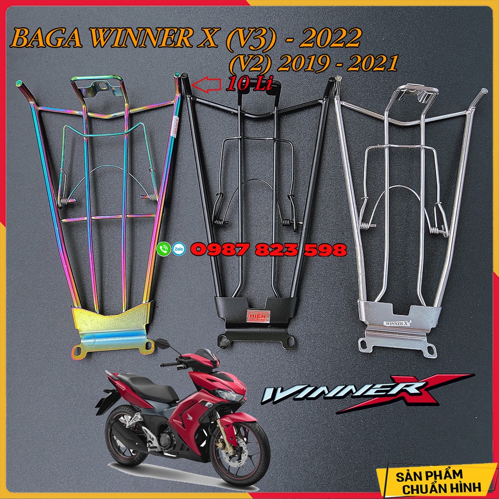 Baga Winner X 2019 - 2021 - 2022 - Baga Winner X V3, V2 - Baga Giữa RSX 150