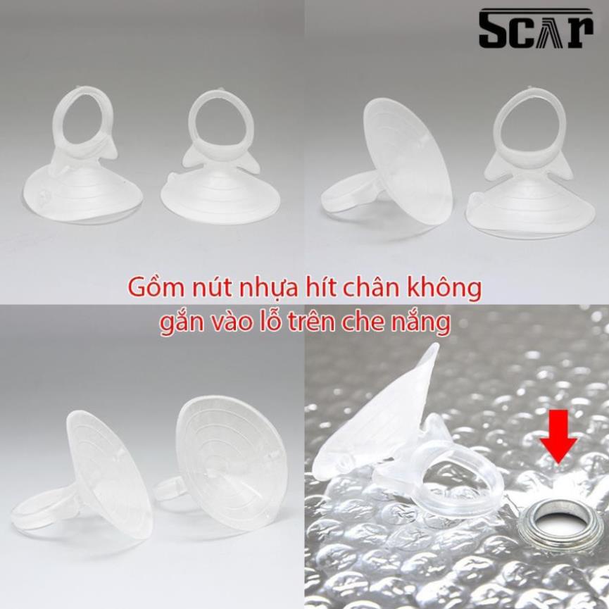 Tấm Che Nắng Ô Tô - Tấm Chắn Nắng Ô Tô Loại  cao cấp dầy dặn phủ bạc 4 lớp ,chống nắng vượt trội.