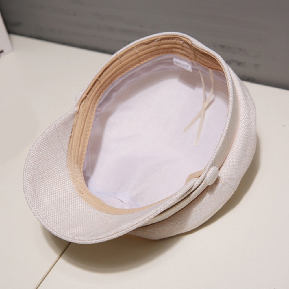 Mũ Nồi Cotton Lanh Thời Trang Mùa Hè Cho Nữ