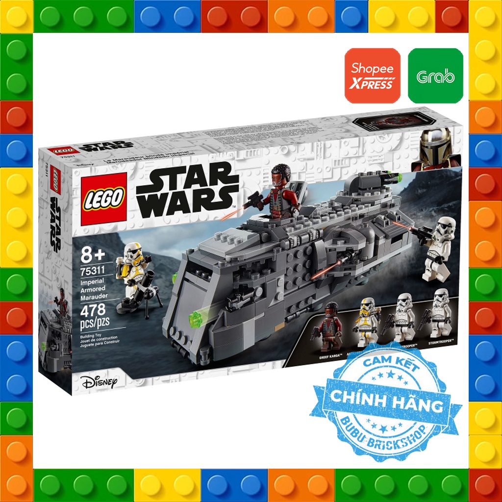 Lego Star Wars 75311- Imperial Armored Marauder - Bộ xếp hình Lego Xe chiến đấu hoàng gia