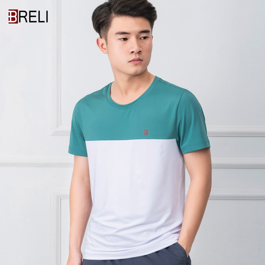 Áo thể thao nam cao cấp Breli - BAS2122-1-WHI