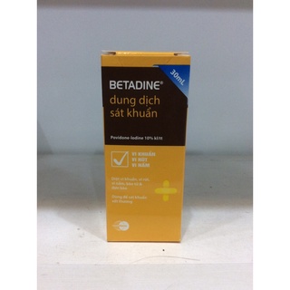 Betadine dung dịch sát khuẩn chai 30ml